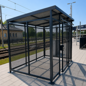 Wiata śmietnikowa SIATKA-CC 01